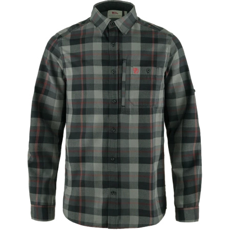 Koszula z długim rękawem męska Fjällräven Fjällglim Shirt M Black-Grey (F81380-550-020)