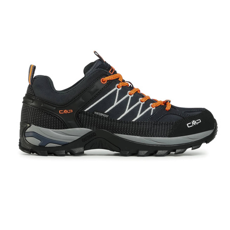 Trekkingi męskie CMP Rigel Low Trekking Shoe WP wodoodporne outdoorowe czarne (3Q54457-56UE)