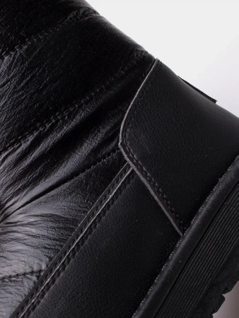 Buty damskie śniegowce STAR black (II274120)