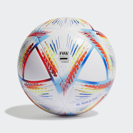 Piłka nożna Adidas Al Rihla League Ball futbol soccer White-Pantone (H57791) 