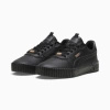 Buty sportowe damskie Puma Carina 2.0 Lux Black Rose Gold Shad skórzane czarne (395017-02)