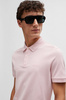 Koszulka Polo męska BOSS Pallas Light/Pastel Pink regular fit różowa (50468301-688)