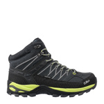 CMP RIGEL MID TREKKING SHOES WP ANTRACITE-LIMEGREEN Dark Grey (3Q12947-72UN)