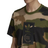 Męska koszulka T-shirt Adidas Originals CAMO AOP TONGUE w kolorze zielonym (GN1863)