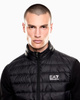 Kamizelka męska puchowa EA7 Emporio Armani ocieplana bezrękawnik czarny (8NPQ06-PNGPZ-1200)