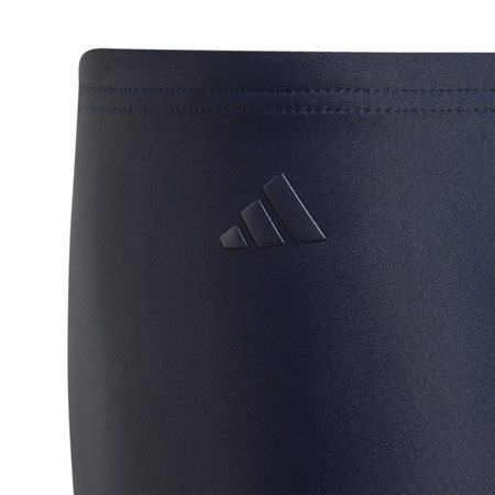 Spodenki kąpielowe dla chłopca adidas Performance Big Bars Swim granatowe (IT2693)