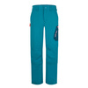 Spodnie Trollkids Preikestolen Double Zip-Off niebieski portowy/niebieski madeirowski/różowy piwonia (623-130)