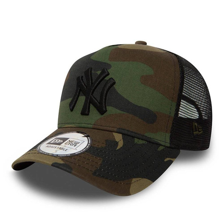 Czapka z daszkiem New Era MLB New York Yankees Clean A Frame Trucker camo moro - 11579473 