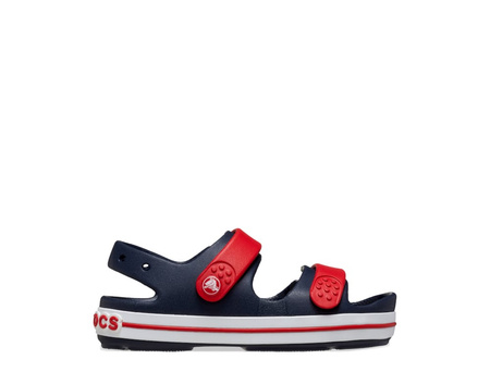 CROCS CROCBAND CRUISER SANDAL NAVY/VARSITY RED (209423-NAVY-VARS-RED)