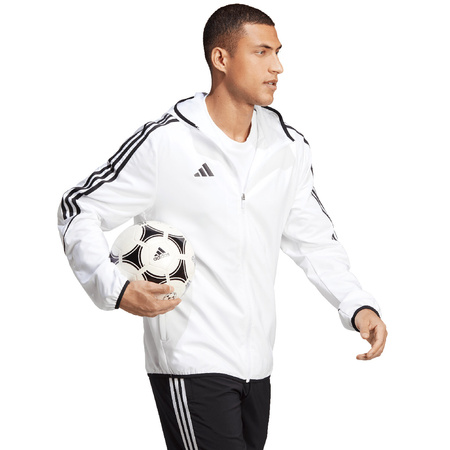Kurtka męska adidas Tiro 23 League Windbreaker biała (HZ9068)