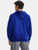 Bluza kangurka męska UNDER ARMOUR Essential Fleece sportowa niebieska (1373880-400)