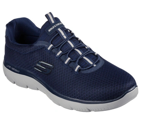 Buty treningowe męskie granatowe Skechers Summits (52811-NVY)
