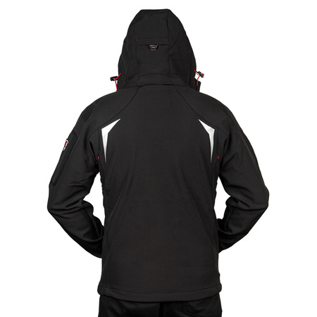 Kurtka męska czarna Softshell Geographical Norway Techno (WU6068-GN-BLACK)