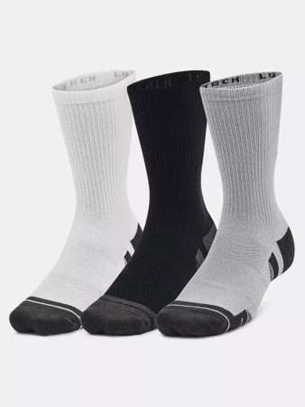 Skarpety unisex UNDER ARMOUR 3-Pak white || grey || black (1379512-011)