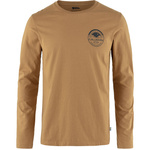 T-shirt męski Fjällräven Forever Nature Badge LS M Buckwheat Brown (F87303-232)