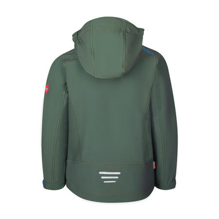 Kurtka softshell Trollkids Kids Trollfjord Jacket dla chłopca/dziewczynki (161-348)