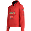 Bluza z kapturem męska Geographical Norway Gymclass EO DB MEN 100 czerwona (WU6618H/GNO/Red)