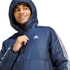 Kurtka męska adidas Essentials 3-Stripes Insulated Hooded granatowa (IS1278)