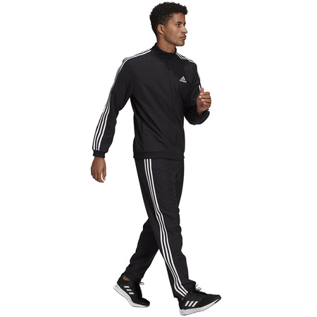 Dres męski adidas Essentials Tracksuit czarny (GK9950)