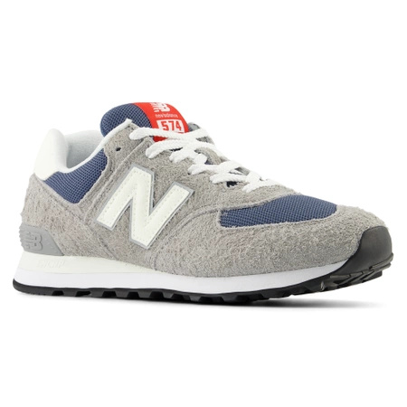 Sneakersy zamszowe New Balance NB 574 buty sportowe szare (U574GWH)