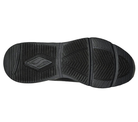 Buty sportowe męskie Skechers TRES-AIR UNO MODERN AFF-AIR półbuty czarne (183071-BBK)