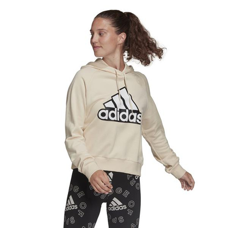 Damska bluza adidas Performance W BLUV Q1 HD beżowa (HC9179)