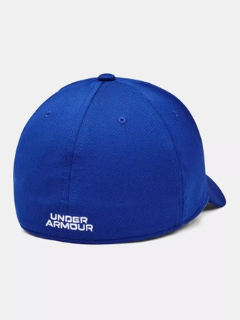 Czapka z daszkiem męska UNDER ARMOUR blue sportowa niebieska (1376700-400)