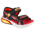 Skechers Mega-Splash 4K 402161L-BKRD Czarne 28 (402161L-BKRD)