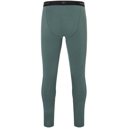 Legginsy termoaktywne męskie SUPER.NATURAL M Tundra 175 Tight zielone (SNM019820/531)