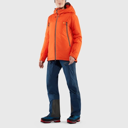 Kurtka ocieplana damska Fjällräven Bergtagen Insulation Jacket W Hokkaido Orange (F89880-208)