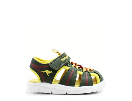 BUTY KANGAROOS K-GROBI OLIVE/SUN YELLOW (021060008504)