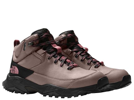 Buty trekkingowe damskie The North Face  W STORM STRIKEIII WP turystyczne ocieplane na zimę różowe (NF0A5LWG7T4)