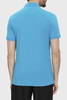 Wyprzedaż - Koszulka Polo męska BOSS Paule Turquoise/Aqua slim fit turkusowa (50512789-442)