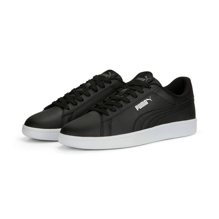 Wyprzedaż - Buty sportowe męskie Puma Smash 3.0 L czarne sneakersy (390987-02)