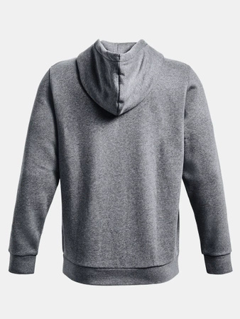 Bluza z zamkiem męska UNDER ARMOUR Essential Fleece Full-Zip sportowa szara (1373881-012 )
