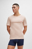 T-shirt męski HUGO T-Shirt RN Light/Pastel Pink 3-PAK wielokolorowe (50480088-680)