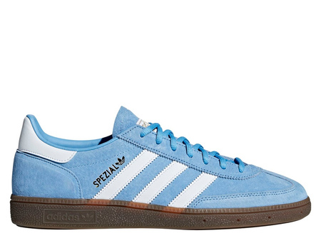 Tenisówki męskie Adidas Handball Spezial niebieskie sportowe trampki skórzane (BD7632)