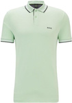 Koszulka Polo męska BOSS Paul Open Green slim fit zielona (50506193-388)