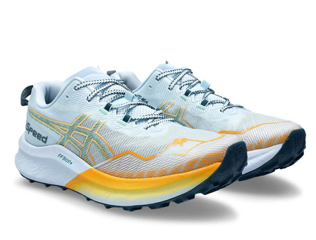 Buty Asics FujiSpeed 2 M Miętowo-Pomarańczowe (1011B699-401)