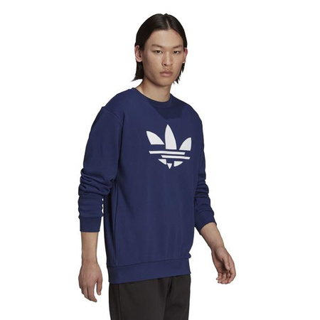 Męska bluza Adidas Originals ST CREW w kolorze niebieskim (H37734)