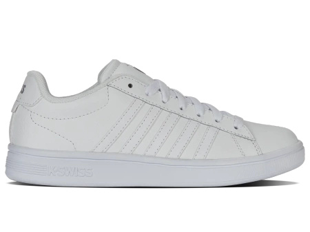 Męskie sneakersy K-Swiss COURT TIEBREAK II WHITE/WHITE/WHITE-M (04413-100-M)