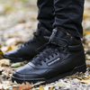 Sneakersy męskie Reebok Ex-O-Fit Hi wysokie buty sportowe ze skóry licowej czarne (3478/100000109)