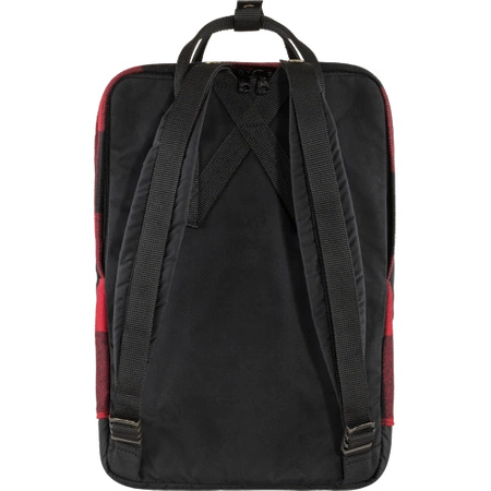 Plecak Fjällräven Kånken Re-Wool Laptop 15" Red-Black (F23328-320-550)