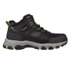 Buty trekkingowe męskie Skechers Selmen Melano wodoodporne turystyczne czarne (204477-BLK)