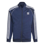 Bluza młodzieżowa Adidas Originals SST TRACK TOP męska sportowa rozpinana granatowa (GN8452)