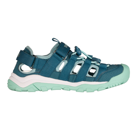 Sandały sportowe dziecięce dla chłopca/dziewczynki Trollkids Kids Kristiansand Sandal XT teal/aqua (665-332)