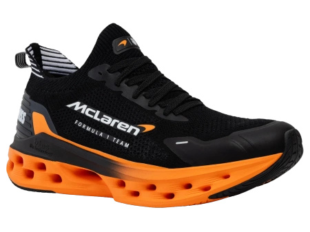 Męskie sneakersy K-Swiss IMPLS TRNR X MCLAREN BLACK/PAPAYA-M (04414-073-M)
