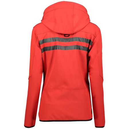 Kurtka outdoorowa damska Geographical Norway Reine DB LADY 068 czerwona (WY2679F/GN/Red / Black)