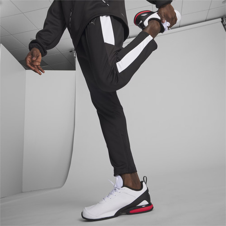 Wyprzedaż - Buty męskie Puma Equate SL 2 sneakersy treningowe skóra ekologiczna białe (310039-02)