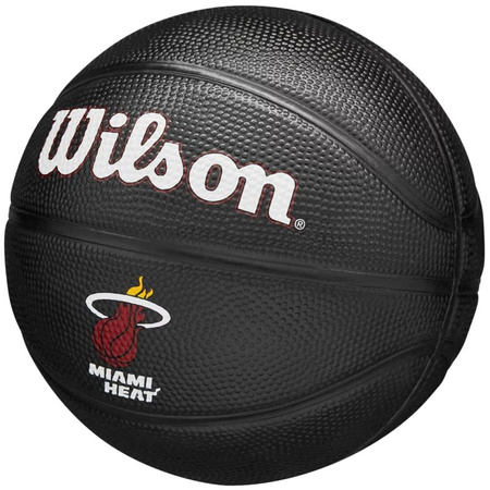 Piłka do koszykówki Wilson Team Tribute Miami Heat Mini Ball Jr (WZ4017607XB)